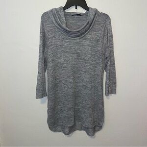 Tommy Hilfiger 3/4 Sleeve Cowl Neck Lightweight Sweater Tunic Top